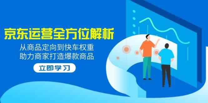 2025京东运营全方位解析:从商品定向到快车权重,助力商家打造爆款商品-云网创