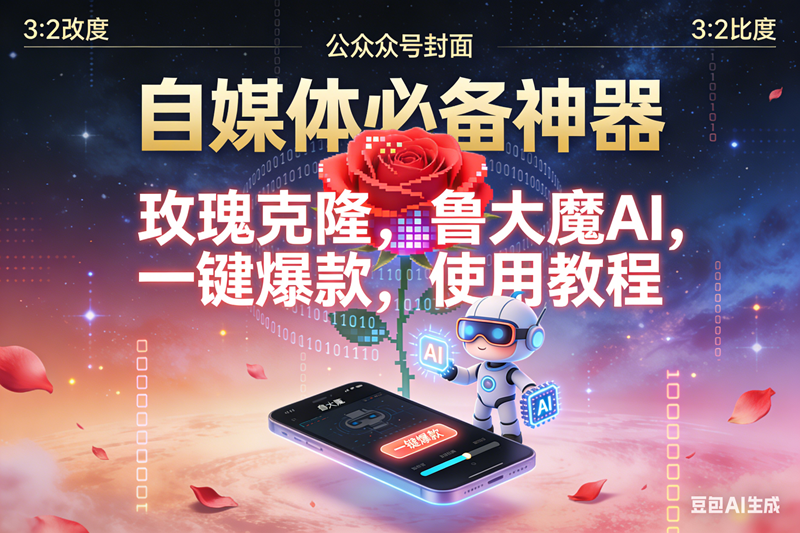 （16912期）玫瑰克隆神器，鲁大魔，ai，自媒体必备软件，一键爆款工具，详细教程-云网创