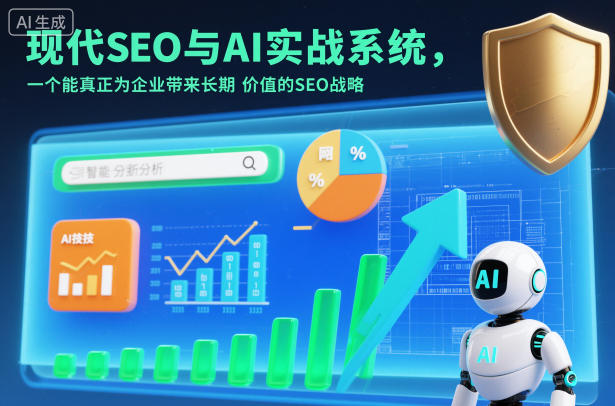 现代SEO与AI实战系统，一个能真正为企业带来长期价值的SEO战略（英语+中文字幕）-云网创
