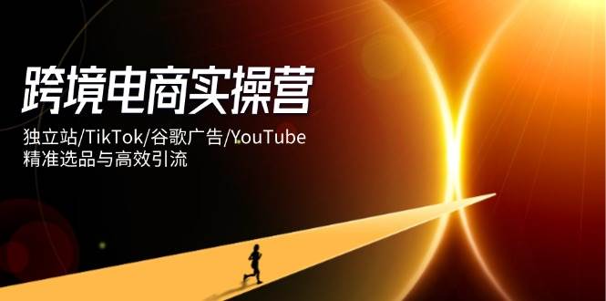(14419期)跨境电商实操营:独立站/TikTok/谷歌广告/YouTube,精准选品与高效引流-云网创