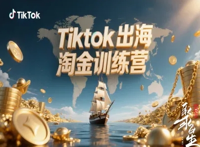 Tiktok出海淘金训练营,跨境电商TK实战变现-云网创