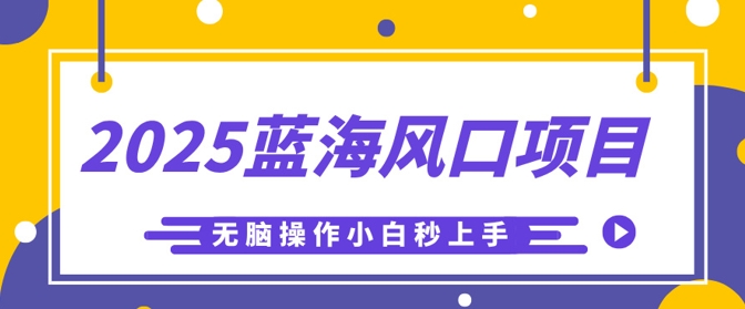 2025蓝海风口项目,利用AI工具一键生成儿童益智早教视频,无脑操作小白秒上手,轻松日入5张-云网创