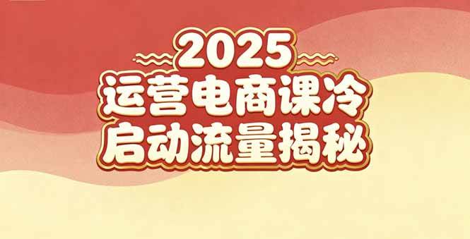 （16699期）2025小红书运营电商课：新手实战＋冷启动＋流量揭秘-云网创