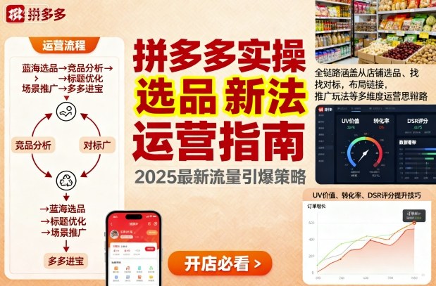 王校长9月12拼多多实操新玩法,全链路涵盖从店铺选品、找对标,布局链接,推广玩法等多维度运营思路(更新)-云网创