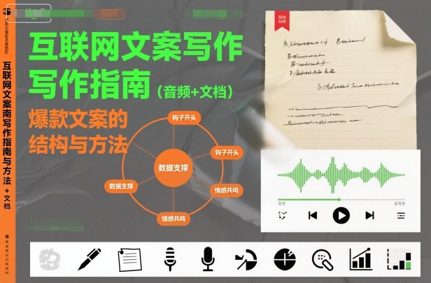 互联网文案写作指南爆款文案的结构与方法（音频+文档）-云网创