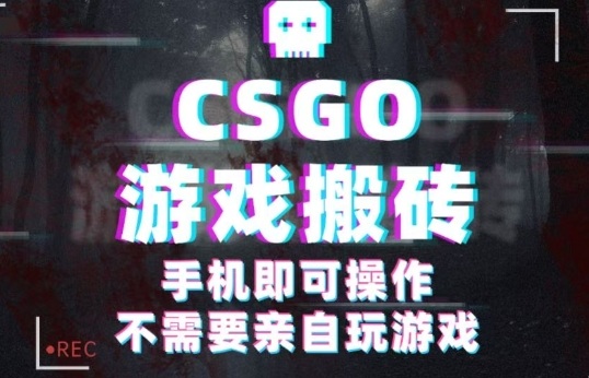 CSGO游戏挂G捡漏,单日扫货5张+,年底小高峰上车可吃肉,手机即可操作,兼职副业创业网创【揭秘】-云网创