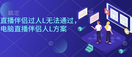 直播伴侣过人L无法通过,电脑直播伴侣人L方案,自测-云网创