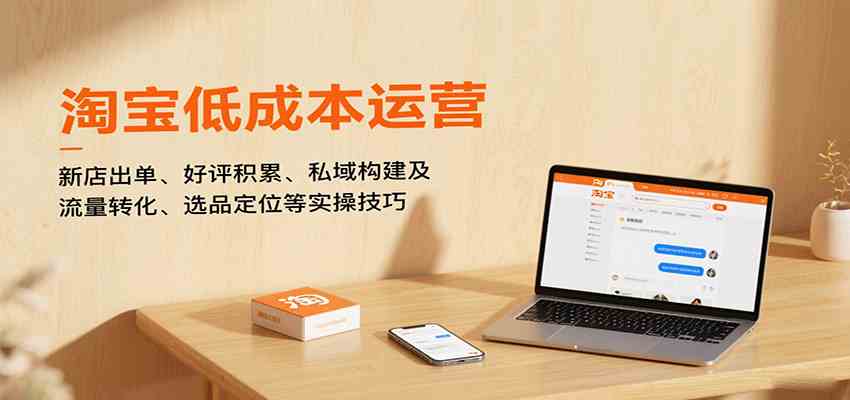 淘宝低成本运营,新店出单、好评积累、私域构建及流量转化、选品定位等(更新9月)-云网创