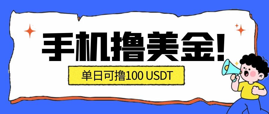 最新手机撸美金项目，单日产值100U+，2026年最新的风口项目-云网创