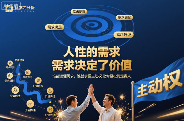 人性的需求，需求决定了价值，谁能读懂需求，谁就掌握主动权，让你轻松搞定贵人【文档】-云网创