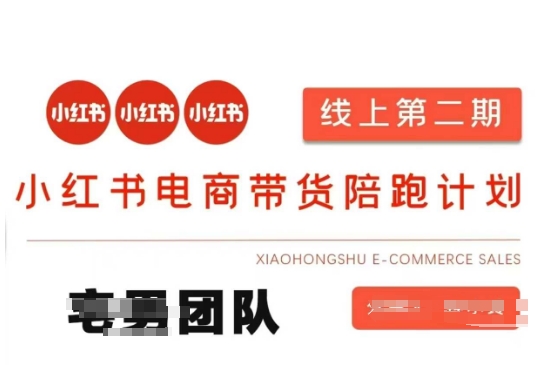 小红书电商带货课2期,月利润20个的小红书电商的有货源,无货源,虚拟产品,付费投流等整套玩法-云网创